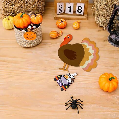 20 Pack 6 Inch Wood Witch Hat Crafts Unfinished Wood Witch Hat Cutouts Wooden Witch Hat Hanging Ornaments DIY Witch Hat Craft Gift Tags for Home Party Decoration Craft Project in Saudi Arabia