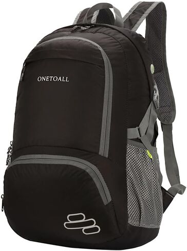 حقيبة ظهر قابلة للتعبئة سعة 30 لتر، حقائب ظهر خفيفة الوزن للمشي لمسافات طويلة، حقيبة ظهر قابلة للطي مقاومة للماء للسفر والمشي لمسافات طويلة والتخييم in Kuwait