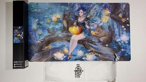 Fantasy North Yuma Velric - Renegade Fairy - TCG Playmat and Mouse Pad - 24 x 14 inches in Saudi Arabia