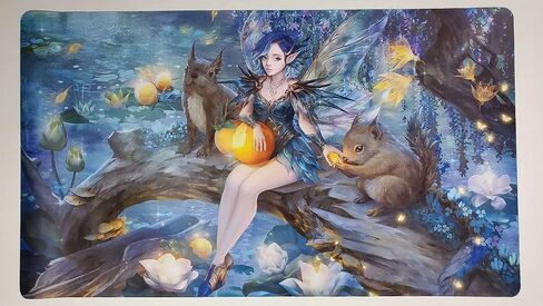Fantasy North Yuma Velric - Renegade Fairy - TCG Playmat and Mouse Pad - 24 x 14 inches in Saudi Arabia