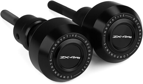Motorcycle Frame Sliders Crash Bar Protector Compatible with ZX4R ZX4RR 2023 2024 ZX25R 2021-2022 | No Cut Kits Engine Fairing Guard Falling Protection ZX-4R ZX-4RR Accessories (Black) in Saudi Arabia