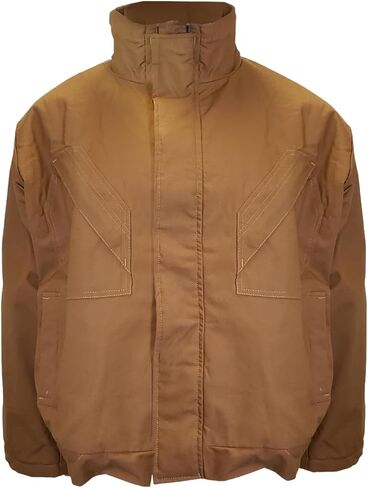 Magid Glove & Safety Men's Magid Fr Dual-Hazard Quilt-Lined Duck Bomber Jacket in Saudi Arabia
