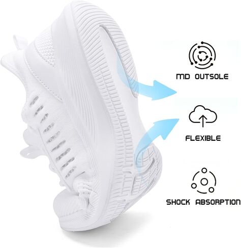 HHP Mens Slip On Walking Shoes Breathable Running Shoes Lightweight Tennis Athletic Fashion Sneakers Gym Workout Casual Shoes in Saudi Arabia