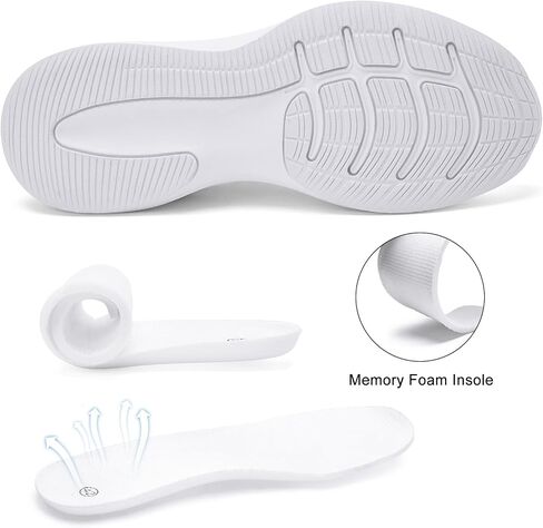 HHP Mens Slip On Walking Shoes Breathable Running Shoes Lightweight Tennis Athletic Fashion Sneakers Gym Workout Casual Shoes in Saudi Arabia