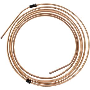 4LIFETIMELINES 3/16" True Copper-Nickel Alloy Non-Magnetic 12ft Coil Flared & Fitted