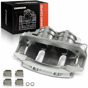 A-Premium Disc Brake Caliper Assembly with Bracket Compatible with Select Ford and Mercury Models - Freestar 2004-2007 3.9L/4.2L, Monterey 2004-2007 4.2L - Front Right Passenger Side