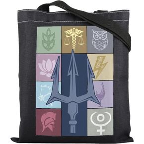 ENSIANTH Camp Half Blood Inspired Gift PJO Movie Fan Gift Greek Mythology Shopping Bag Percy Book Lover Gift