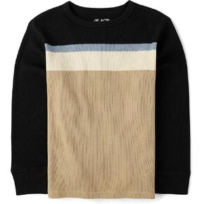 The Children's Place Boys' Long Sleeve Everyday Casual Knit Shirt