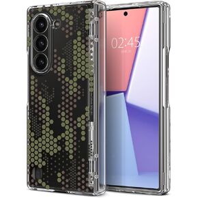 Spigen Ultra Hybrid Pro Designed for Galaxy Z Fold 6 Case (2024) [Hinge Protection] [Anti-Yellowing] - Crystal Clear
