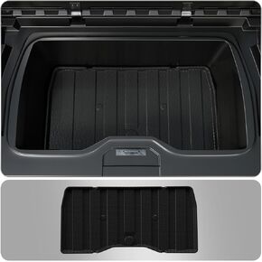 Floor Mats Compatible with 2023 2024 Tesla Cybertruck Frunk Mat Sub Truck Mat Bed Mat Liner TPE All Weather Floor Liner 2024 Tesla Cybertruck Accessories (Set of 6)
