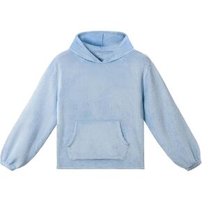 ESTAMICO Women Long Sleeve Loose Fit Warm Flannel Pajama Tops XS-XXL