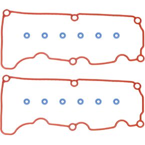 VS50529R For Ford Explorer 4.0 Valve Cover Gasket Ranger 4.0 Explorer Sport Trac Land Rover LR3 Mazda B4000 Mercury Mountaineer 4.0L 2002 2003 2004 2005 2006 2007 2008 2009 2010 02 03 04 05 06 07-10.