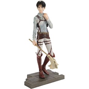 Banpresto Attack on Titan 6.5" Levi Figure, Cleaning Version