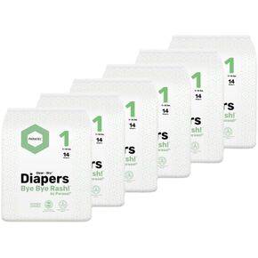 PARASOL Clear+Dry Disposable Diapers | RashShield Protection, Leakproof Design, Hypoallergenic Diaper Set | Size 3, (16-28 lbs) 256 Count