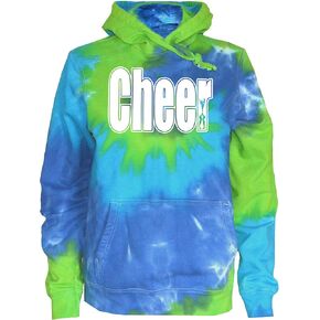 Cheerleading Tie Dye Sweatshirt - Cheer Logo