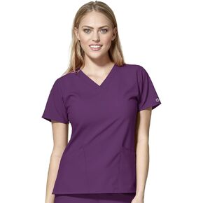 WonderWink Women's Basic V-Neck Top