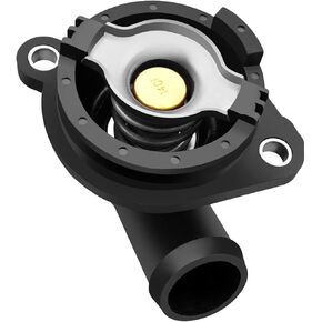 Engine Coolant Thermostat Housing Assembly Fit for Mercury 175-300HP and 450R 3.4L V6 and 4.6L V8 4-Stroke Outboards(serial no. 2B529482 & above), Replace 8M0162139