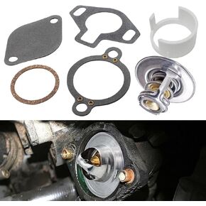 807252Q5 160° Thermostat Kit for Mercruiser V6 V8 4.3 5.0 5.7 7.4 8.2 L Engine 807252T8