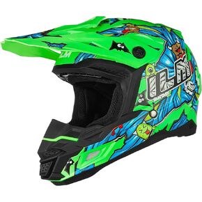 ILM DOT&ECE Adult Dirt Bike Helmets ATV Motocross Dirtbike BMX MX Offroad Dual Sport Full Face Casco para Moto Model AP-868(Matte Black,Adult-XL)