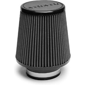 Airaid 701-450 Universal Clamp-On Air Filter: Round Tapered; 3.5 in (89 mm) Flange ID; 6 in (152 mm) Height; 6 in (152 mm) Base; 4.625 in (117 mm) Top