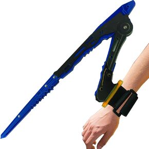 MILRCH Cyberpunk arm, Rechargeable LED Lights, Perfect gaming experience, A Must-Have For Any Cyberpunk Enthusiast