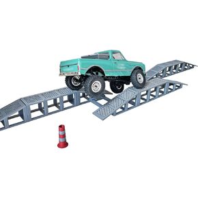 Bumpy Wheel Suspension Challenge Obstacle Model Bridge for 1/18 1/24 Scale RC Crawler Truck