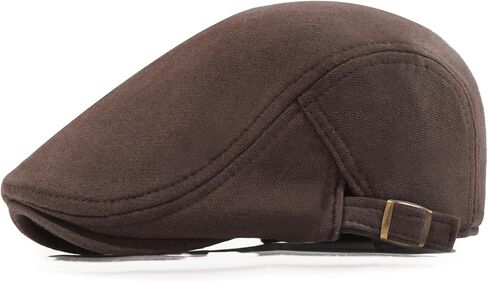 Men's Cotton Newsboy Hats Flat Ivy Gatsby Cap Irish Cabbie Ivy Driving Hunting Hat in Saudi Arabia
