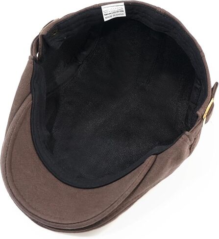 Men's Cotton Newsboy Hats Flat Ivy Gatsby Cap Irish Cabbie Ivy Driving Hunting Hat in Saudi Arabia