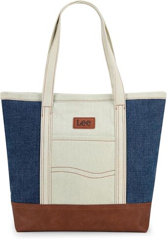 Lee Denim Tote Bag for Women Jean Purses and Handbags Denim Shoulder Bag in Saudi Arabia