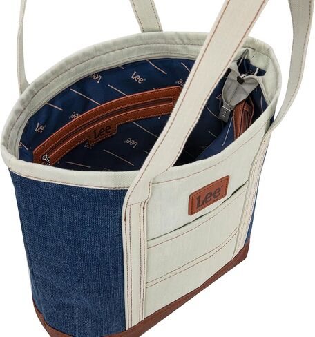 Lee Denim Tote Bag for Women Jean Purses and Handbags Denim Shoulder Bag in Saudi Arabia