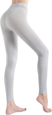 G&Y Opaque Tights for Women - 70D Control Top Pantyhose Running Yoga Leggings Athletic Pants in Kuwait