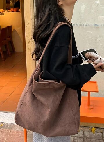 مترهل الجلد المدبوغ المتشرد حقائب النساء الهلال الحقائب حقيبة كتف Crossbody محفظة سروال قصير مقبض علوي كلية حقيبة يد in Saudi Arabia