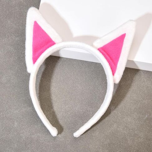 Merroyal Blue Cat Ears Headband Boy Girls Halloween Accessory Cat Costume in Saudi Arabia