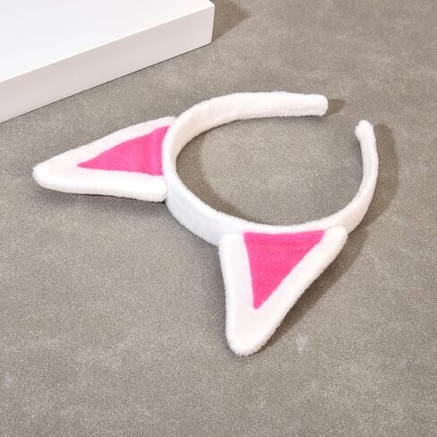 Merroyal Blue Cat Ears Headband Boy Girls Halloween Accessory Cat Costume in Saudi Arabia