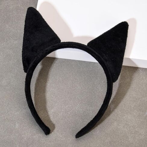 Merroyal Blue Cat Ears Headband Boy Girls Halloween Accessory Cat Costume in Saudi Arabia