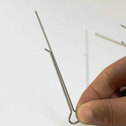 10 قطع من حوامل فتيل الشموع المصنوعة من الفولاذ المقاوم للصدأ، حامل فتيل شموع ثابت، أداة توسيط الفتيل، إكسسوارات مستلزمات صناعة الشموع بنفسك، فضي in Kuwait