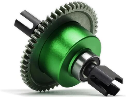 مجموعة فرق مركزية من الفولاذ 50T ARA310959 لـ Arrma 6S 1/7 Mojave 6S 1/8 Karton Typhon Outcast Talion Notorious 6S Spur Gear أجزاء ترقيات مجمعة (أخضر) in Saudi Arabia