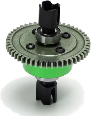 مجموعة فرق مركزية من الفولاذ 50T ARA310959 لـ Arrma 6S 1/7 Mojave 6S 1/8 Karton Typhon Outcast Talion Notorious 6S Spur Gear أجزاء ترقيات مجمعة (أخضر) in Saudi Arabia