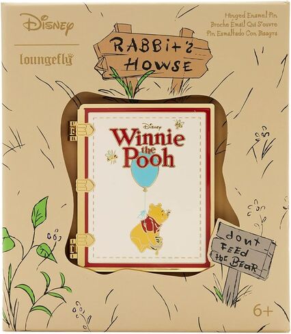 Loungefly Disney Winnie The Pooh Classic Book 3" Collector Box Pin in Saudi Arabia