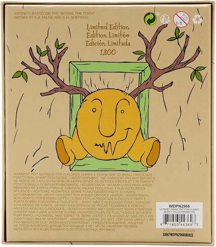 Loungefly Disney Winnie The Pooh Classic Book 3" Collector Box Pin in Saudi Arabia