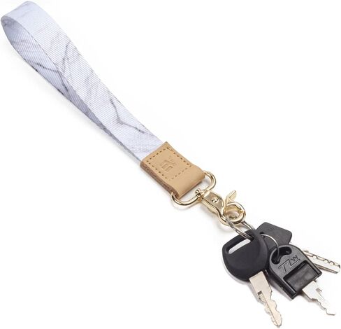 EcoVision Pack of 2 Keychain Lanyards for Keys, Wristlet Key Chains for Women, Key Holder Lanyards with 4 Keyrings. in Saudi Arabia