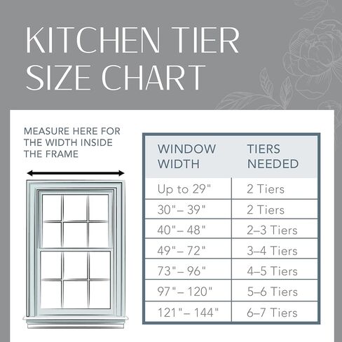 مجموعة ستائر نافذة من Elrene Home Fashions Farmhouse Living Holiday، مقاس 30 بوصة × 36 بوصة، أحمر/أسود in Kuwait