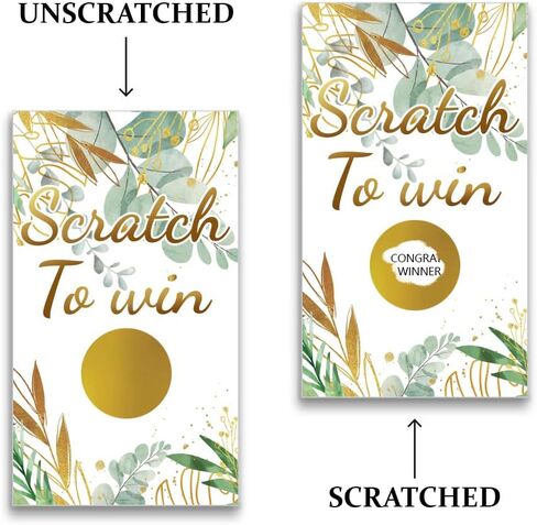 PLIGREAT 120 Pieces Comic Series Scratch Off Cards Stickers, Blank Gift Certificates Scratch Cards Kids Reward Scratch Card DIY Scratch Off Prizes for Students Teacher Supplies for Classroom School in Saudi Arabia