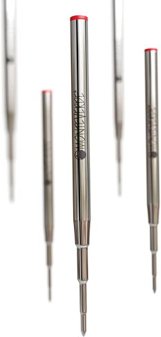 Monteverde USA Ballpoint Refill to Fit Montblanc Ballpoint Pens - Medium Point, Soft Roll, Black (2 Pack) (M132BK) in Kuwait