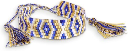 Handmade Seed Bead Friendship Wristband Wrap Bracelets for Women Charm Adjustable Evil Eye Beaded Rope Braided Boho Multicolor Bracelet Fashion Jewelry Gift in Kuwait