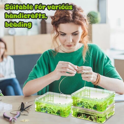 Suzile 12 Pcs Plastic Clear Crayon Box with Lids Stackable Crayon Organizer Storage Holder Container Bulk Hard Pencil Case for School Classroom Office Supplies Pen Pencil Art Crafts(Yellow) in Saudi Arabia