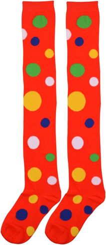 Womens Thigh High Socks Novelty Argyle Halloween Warm Leg Warmers Over-the-Knee-High-Socks in Saudi Arabia