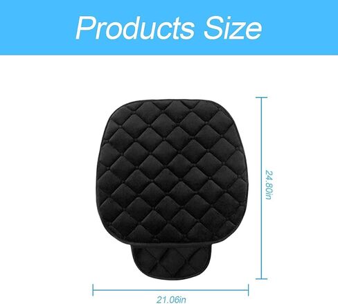 XINLIYA Seat Cover for Car, 2 Pack Car Front Seat Protector, Universal Seat Cushion for Most Cars, Vehicles, SUVs and More, Soft Comfort, Car Interior Accessories for Men Women (Gray) in Saudi Arabia