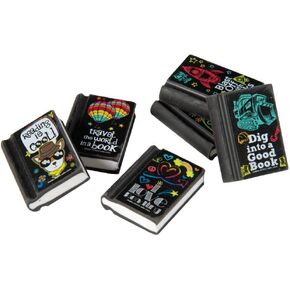 Raymond Geddes Reading Rocks! Pencil Erasers (Pack of 48)