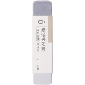 1PC Grey Frosted Eraser Sand Eraser Matte Eraser Ink Pen Ballpoint Pen Fountain Pen Eraser Correction Supplies Stationery Office School Supplies Pen-Style Erasers